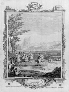 The Battle of Blenheim, 13th-18th August 1704, 1735 by Claude Dubosc